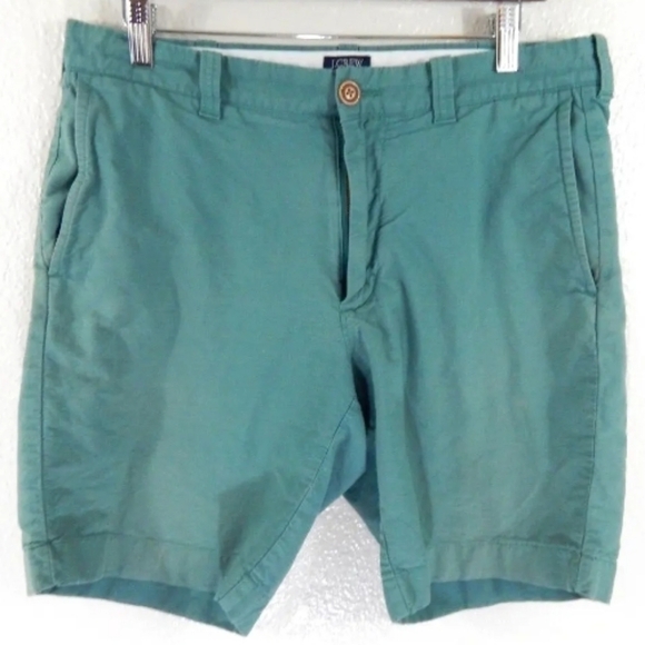J. Crew Gramercy Flat Front Shorts - Picture 1 of 3